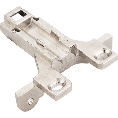 Hardware Resources Hvy Dty 3mm Non-Cam Adj Zinc Die Cast Wrap-Around Plate for 700,725,900 and 1750 Series Euro Hinges 600.3459.65